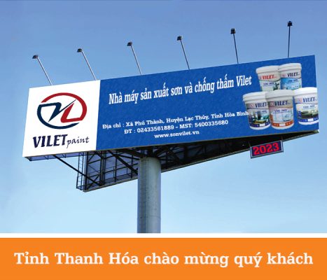 Cung cấp, phân phối sơn và chống thấm Vilet tại Thanh Hóa giá rẻ, bền đẹp trên 20 năm 1 Vilet tai thanh hoa